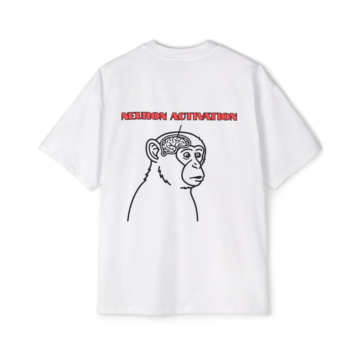 Neuron Activation Tee — "THD." Oversized Men's T-Shirt