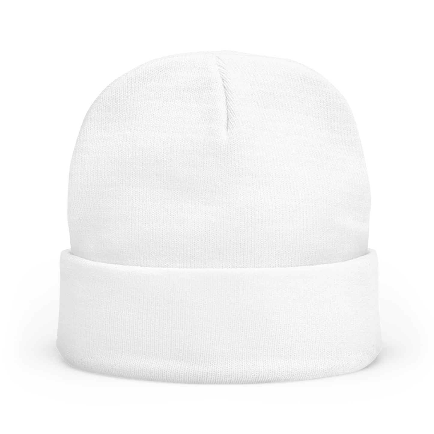 Embroidered Knit Beanie - Minimal 'THD.' Winter Hat