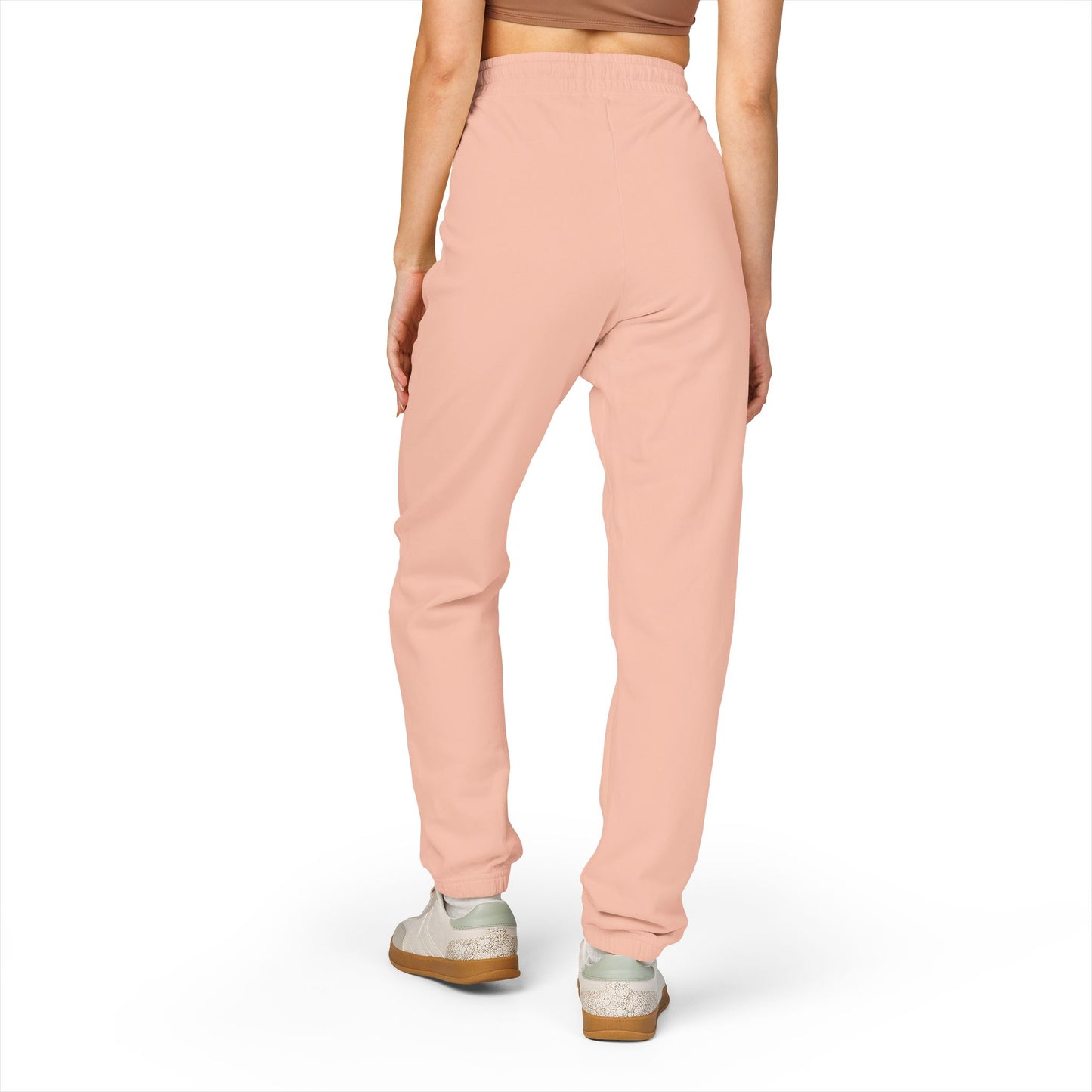 Embroidered "Hima Dept." Minimalist Fleece Sweatpants