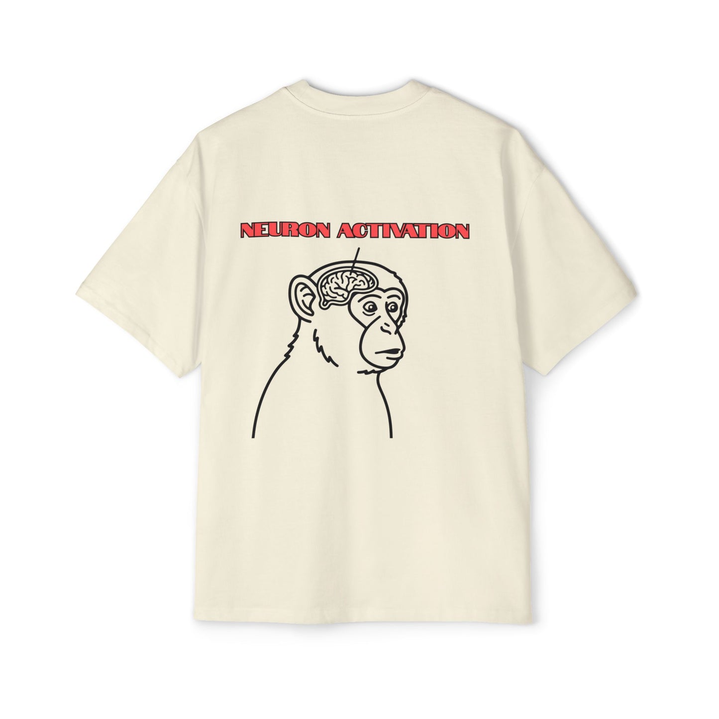 Neuron Activation Tee — "THD." Oversized Men's T-Shirt