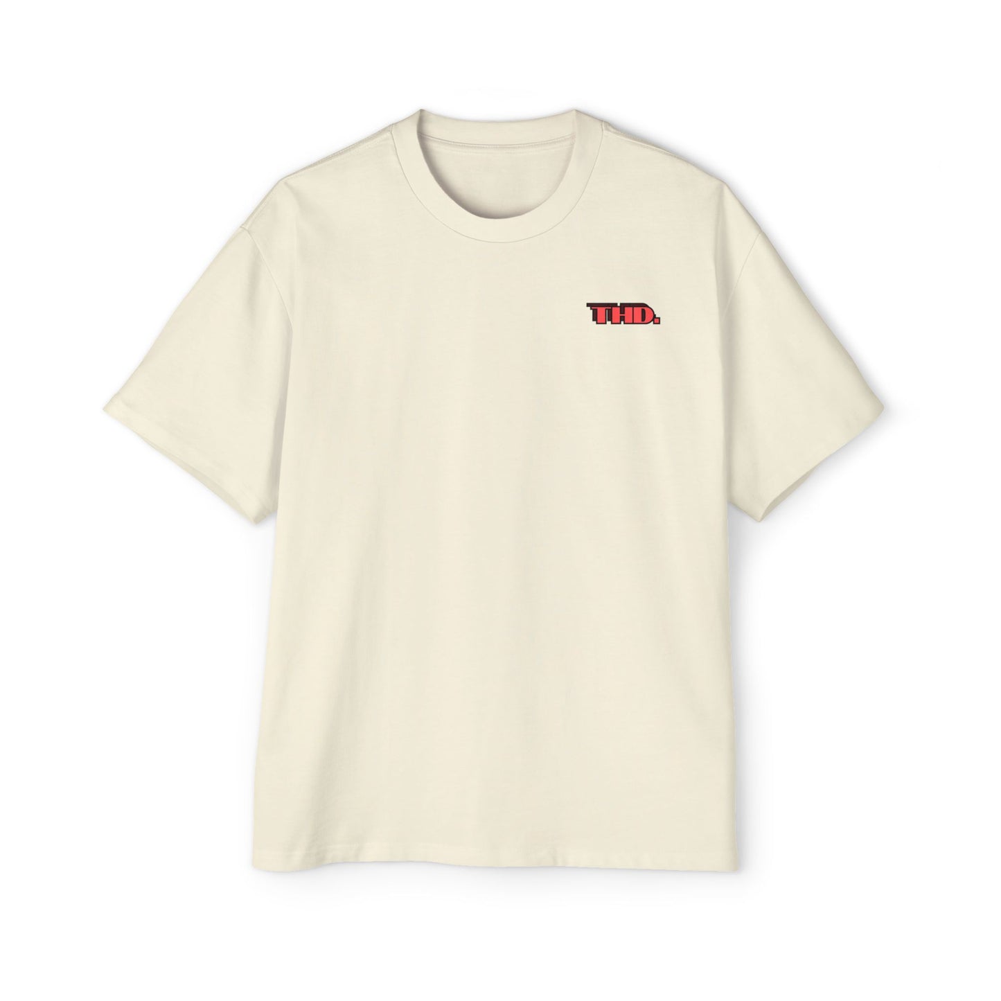 Neuron Activation Tee — "THD." Oversized Men's T-Shirt