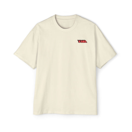 Neuron Activation Tee — "THD." Oversized Men's T-Shirt